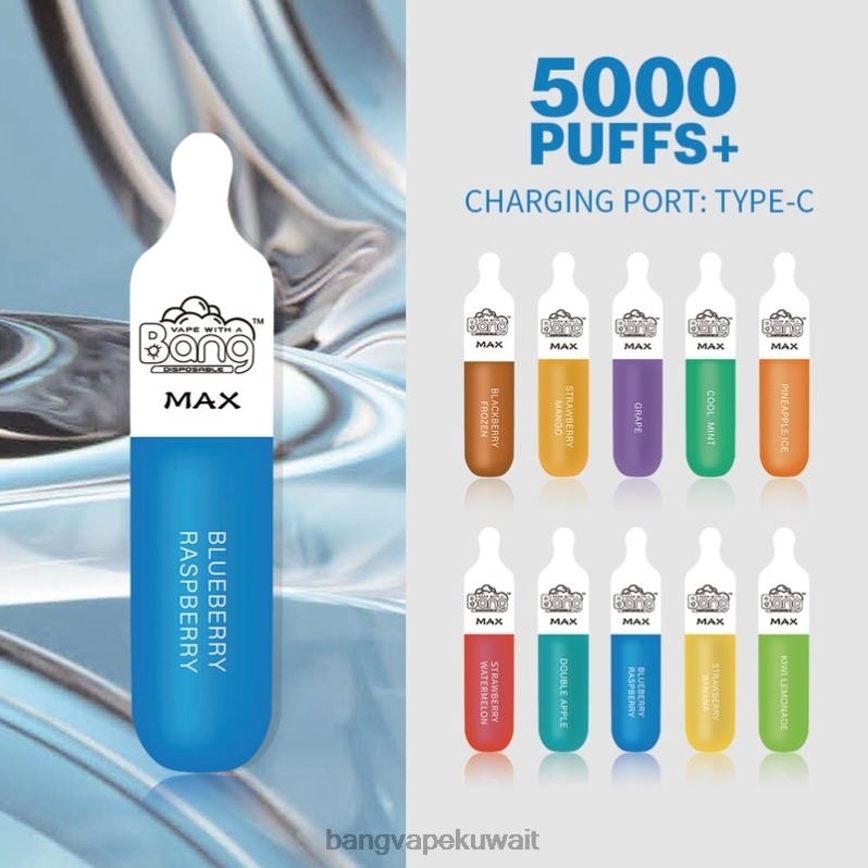 Bang Disposable Vape Flavors - Bang Vape Max 5000 نفخة بار يمكن التخلص منه L0B4L10