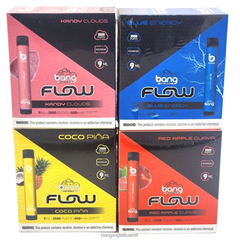 Bang Vape Flavors - Bang Vape Flow 3500 نفث (صندوق من 10) يمكن التخلص منه L0B4L37