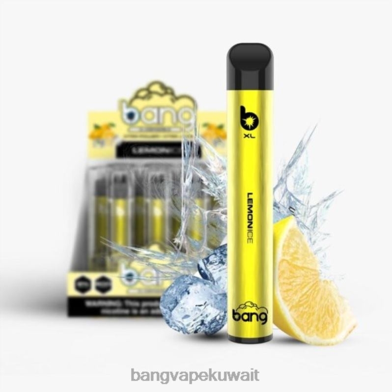 Bang Disposable Vape Flavors - Bang Vape XL يمكن التخلص منه ثلج ليمون L0B4L30