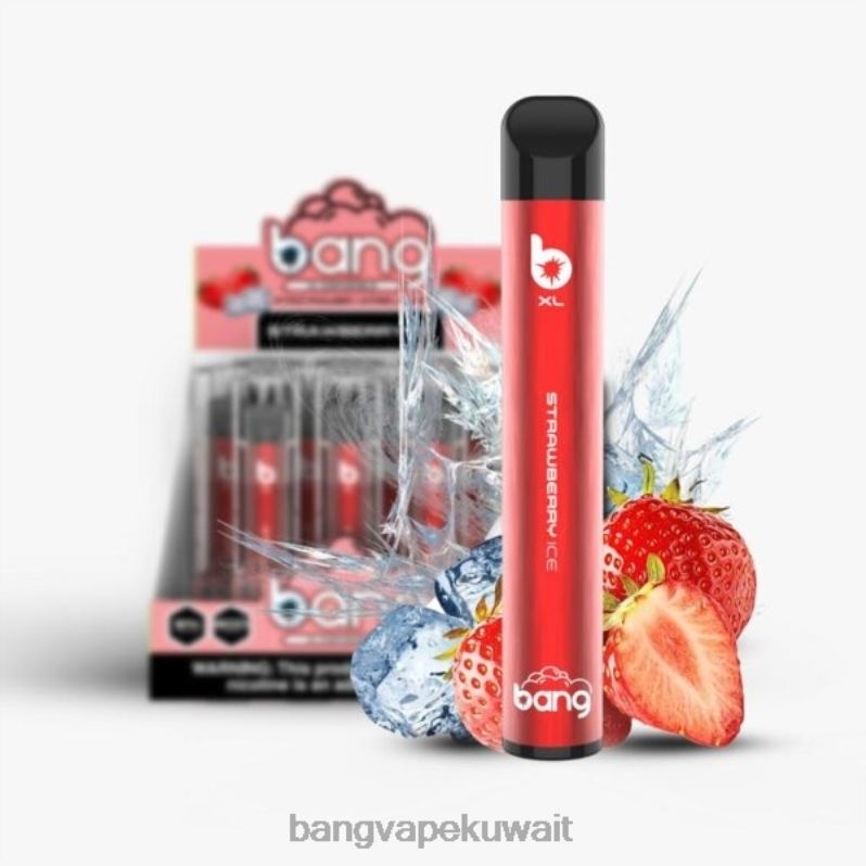 Bang Vape Puffs - Bang Vape XL يمكن التخلص منه جليد الفراولة L0B4L34