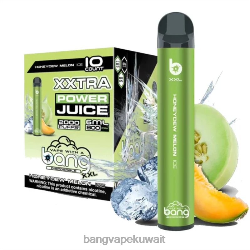 Bang Box Vape Flavors - Bang Vape XXL 2000 نفث جليد البطيخ المن L0B4L18