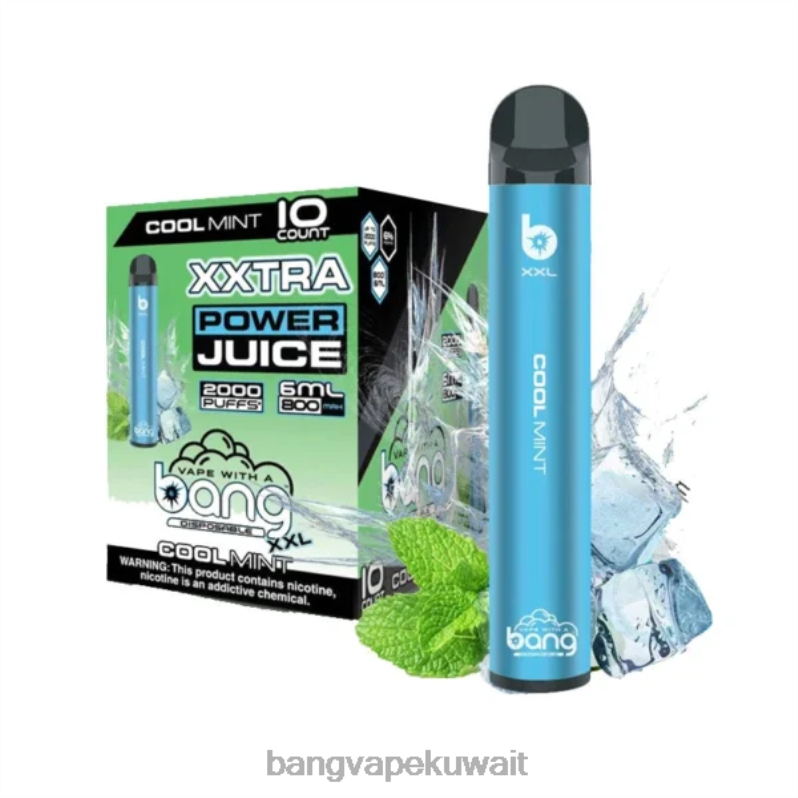 Bang Vape Disposable - Bang Vape XXL 2000 نفث نعناع منعش L0B4L16