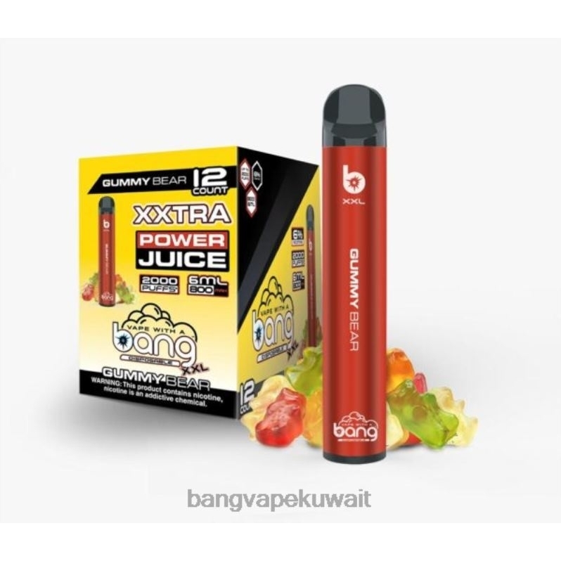 Bang Vape Flavors - Bang Vape XXL 2000 نفث حلوى الدب المضغية L0B4L17