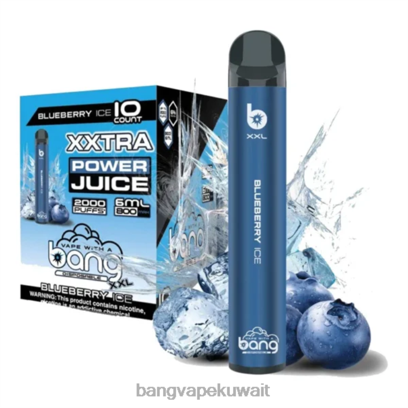 Bang Vape Puffs - Bang Vape XXL 2000 نفث جليد التوت L0B4L14