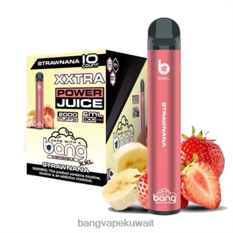 Vape With A Bang Disposable - Bang Vape XXL 2000 نفث سترونانا L0B4L25